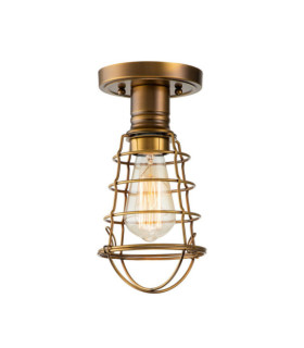Quoizel Ceiling Light Steel Patinated Brass