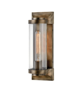 Applique da esterno Hinkley Alluminio, ottone, vetro trasparente Bronzo brunito