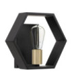 Applique murale Quoizel Acier Terre noire