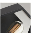 Applique murale Quoizel Acier Terre noire