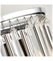 Applique murale Kichler Cristal,Acier Chrome poli