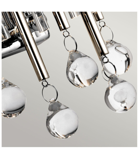 Applique murale Kichler Cristal,Acier Chrome poli
