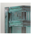 Applique murale extérieur Holborn Verre Transparent,Laiton Vert-de-gris