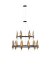 Hinkley Pendant Light Aluminum,resin,steel Carbon black with luxury gold