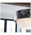 Hinkley pendant light Stainless steel, crystal Champagne gold