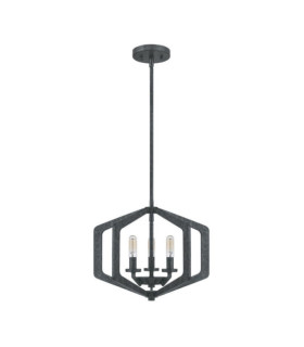 Quoizel Pendant Light Steel Old Black