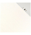 Lampe de table Orb Verre,Acier,Faux Lin Nickel poli