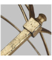 Feiss Pendant Steel Antique Gold