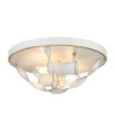 Plafonnier Quoizel Acier Blanc vieilli