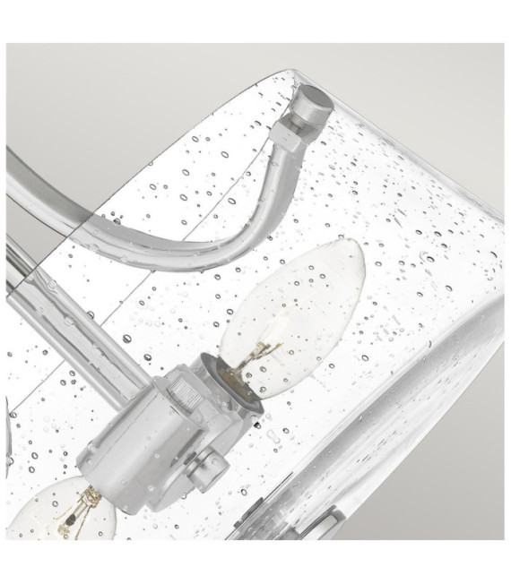 Quoizel Ceiling Light Glass, Polished Nickel Steel