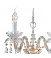 Applique murale en cristal AMARO Or 24 Carats 2 ampoules