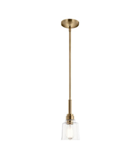 Kichler pendant light Glass, Steel Patinated brass