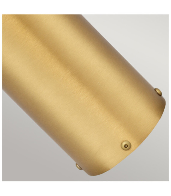 Paignton Outdoor Floor Lamp Frosted Glass, Brass Antique Brass