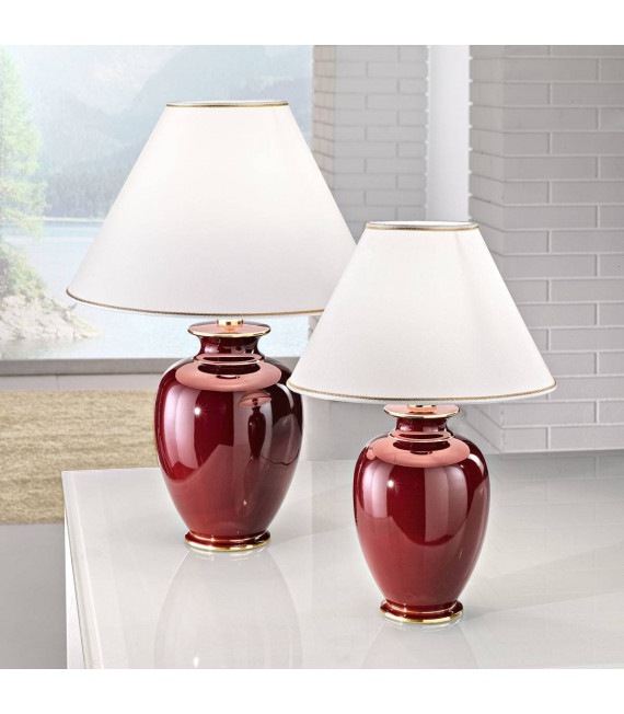 Lampe de table GIARDINO Or 24 Carats 1 ampoule