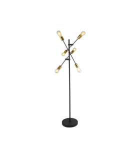 Black Sand Steel Floor Lamp