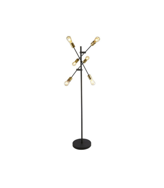 Black Sand Steel Floor Lamp