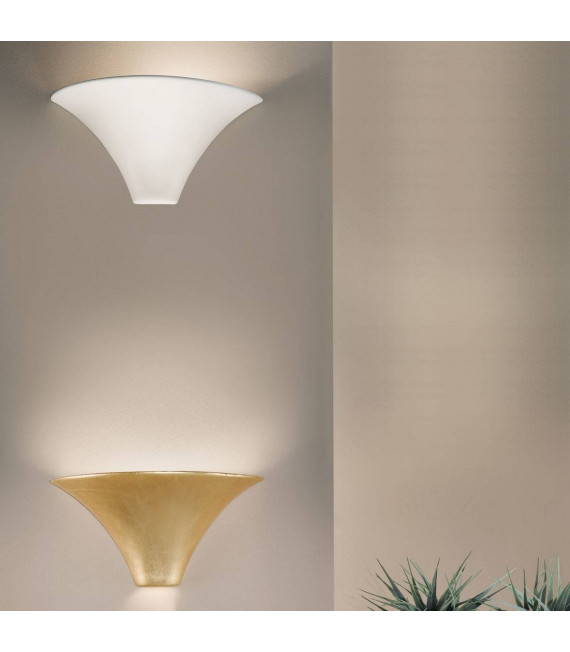 Applique murale CARDIN blanc 1 ampoule