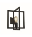 Plaza wall light Mild steel Matt black