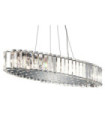 Suspension Crystal Cristal Chrome