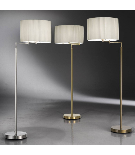 Lampadaire HILTON SAND nickel 1 ampoule