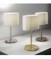 Lampe de table HILTON SAND laiton antique 1 ampoule