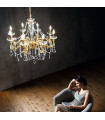 CONTARINI CRYSTAL Chandelier 8 lights - 3