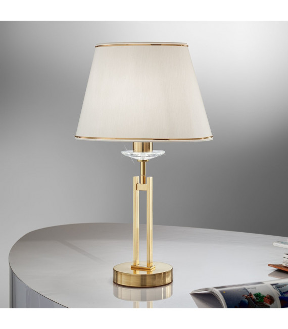 Lámpara de mesa clásica de cobre inglés IMPERIAL 1 bombilla