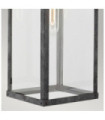 Hinkley outdoor wall light Transparent glass, aluminum Aged zinc