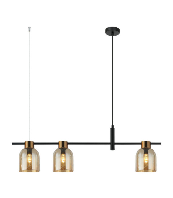 Suspension Servio Acier Noir