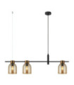 Servio Black Steel Pendant