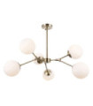 Plafonnier Annes Verre,acier,aluminium Antique Bronze