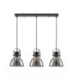 Suspension Darlena Acier Noir