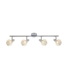 Lopez pendant light Metal alloy Chrome