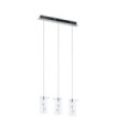 Suspension Shine Verre,alliage métallique Chrome