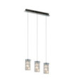 Suspension Shine Verre,alliage métallique Chrome