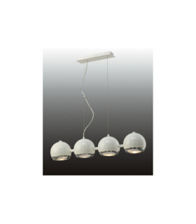 Suspension Sferio Alliage métallique Blanc