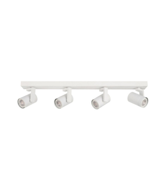 Barre de spots Spiela Acier,Aluminium Blanc