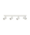 Barre de spots Spiela Acier,Aluminium Blanc