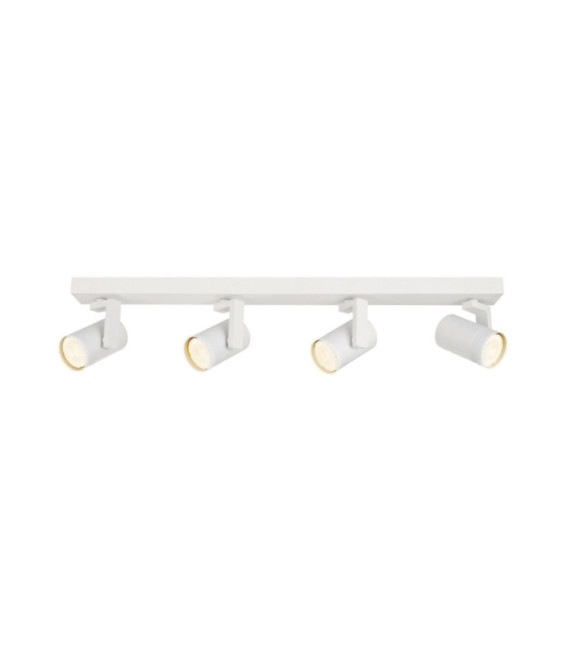 Barre de spots Spiela Acier,Aluminium Blanc