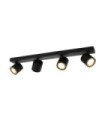 Karlota spotlight bar Steel, Aluminum Black
