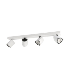 Merusa Strahlerleiste Stahl, Weißaluminium, Schwarz