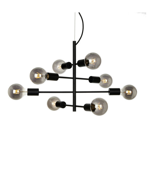 Suspension Portel Acier Noir