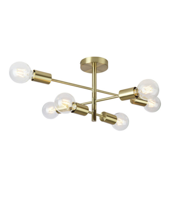 Atlantico Deckenleuchte Stahl Messing