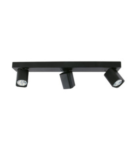 Senova Strahlerleiste Sandgestrahltes schwarzes Aluminium
