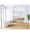 Senova spotlight bar Sandblasted white aluminum