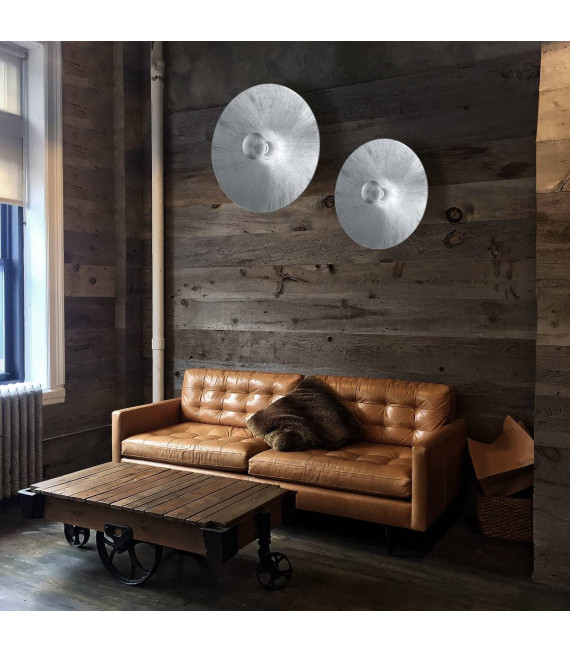 Applique MOON bianco opaco 1 lampadina