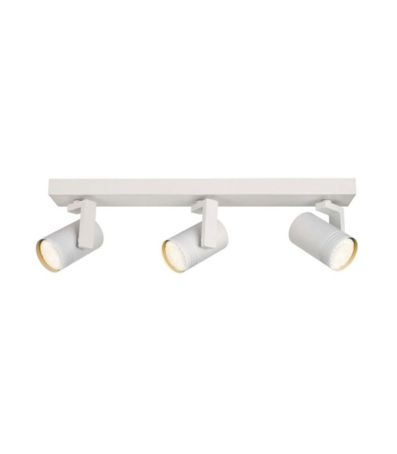 Barre de spots Spiela Acier,Aluminium Blanc
