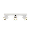 Barre de spots Karlota Acier,Aluminium Blanc, Noir