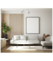 Merusa Spotlight Steel, White Aluminum, Black