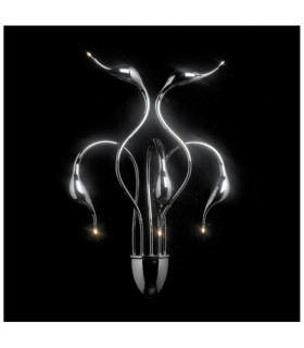 Aplique Swan Aleación de metal Cromo
